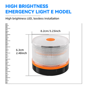 Nuevo <span class=keywords><strong>Baliza</strong></span> de Emergencia <span class=keywords><strong>con</strong></span> Geolocalización, Luz de Advertencia para Automóvil <span class=keywords><strong>con</strong></span> Visibilidad de 360°, Luz de Emergencia de Alta Luminosidad, Modelo E - Product Image 2