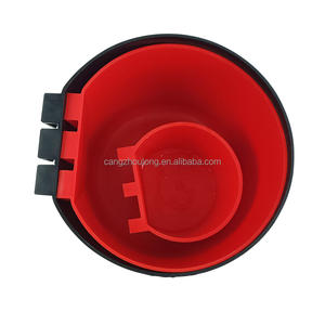 YYB 0.2L 1L 1.5L en plastique Pigeon volaille mangeoire seau poulet mangeoire et abreuvoir ensemble - Product Image 3