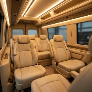 Siège de voiture de luxe de style nouveau, modifié, siège capitaine <span class=keywords><strong>Maybach</strong></span> avec accoudoir réglable pour Vclass Vito Metris W447 Sprinter Van Mpv Suv - Product Image 2