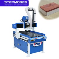 Fresadora CNC Pequeña SM6090 para Madera y Plástico, Máquina de Grabado con Husillo Refrigerado por Agua de 2.2kW, Control DSP de Alta Precisión