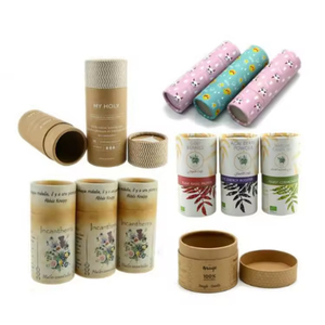 หลอดกระดาษคราฟท์ขนาด 10 20 <span class=keywords><strong>30</strong></span> 50 100 มล. ขวดน้ำมันหอมระเหย กระป๋องกระดาษทรงกลมอเนกประสงค์ กล่องกระดาษทรงกระบอกสำหรับเครื่องสำอางและชา - Product Image 4