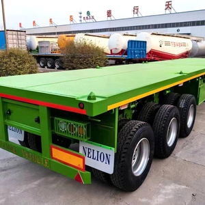 20ft 40ft phẳng <span class=keywords><strong>container</strong></span> bán Trailer withtwist khóa phẳng Trailer bán - Product Image 6
