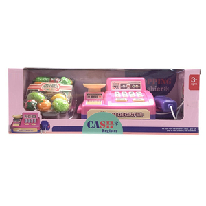 Mini caja registradora <span class=keywords><strong>de</strong></span> supermercado Unisex, venta al por mayor, juguetes <span class=keywords><strong>de</strong></span> plástico para comestibles para niños, educación para uso <span class=keywords><strong>en</strong></span> el hogar y el aula - Product Image 2