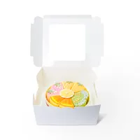Yeni ürünler çevre koruma malzemesi kutuları 10x10x5 inç üstün kaliteli kek kutusu