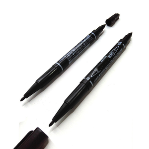 Marqueurs permanents imperméables à l'eau, Logo personnalisé, encre indélébile, Double pointe, stylo marqueur noir pour Graffiti et croquis - Product Image 4