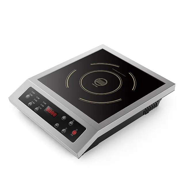 Bàn di động nhà bếp nấu ăn bếp súp nồi indection cooktops duy nhất Burner Điện Lẩu Bếp phương tiện truyền thông cảm ứng HOB bếp