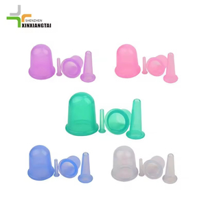 Ensemble de ventouses en silicone de qualité supérieure <span class=keywords><strong>pour</strong></span> la thérapie corporelle, la libération des fascias, le soulagement des points de pression, et la réduction de la cellulite - Product Image 5