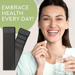 กล่องยาพกพาอัจฉริยะทำจากอะลูมิเนียม วัสดุเกรดอาหาร กล่องยา 7 วัน กล่องจัด<span class=keywords><strong>ยา</strong></span>ประจำสัปดาห์ สำหรับเดินทาง - Product Image 6