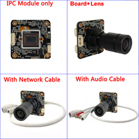 Module de caméra OEM 4MP pour Sony IMX347 Capteur CMOS AI Noir Cctv Module de caméra Ip Module réseau