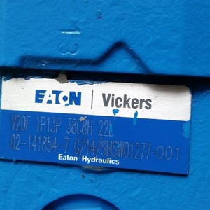 ปั๊มวีน Vickers รุ่น V20F1P13P38C8H22L ปั๊มไฮดรอลิกไฟฟ้า 1 สเตจ - Product Image 2