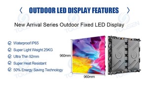 Pantalla Perimetral LED SMD Toosen P10 para Estadios, Pantalla Digital para Exteriores, Eventos Deportivos de Fútbol y Baloncesto, Animación, Distribuidor, IP65, 7500cd/m - Product Image 5