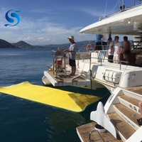 Alfombrilla de lirio de agua de espuma XPE, 3 capas, 18x6 pies, para piscina, lago, Océano, aire libre, esterilla flotante para yate