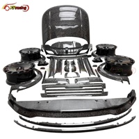 Kit de carrosserie en fibre de carbone forgée de style MSY pour Range Rover Vogue 2024 capot capot pare-chocs lèvre garde-boue
