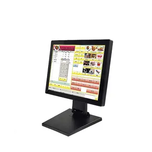 Staub dichter kapazitiver 17-Zoll-LCD-Touchscreen pos Computer monitor USB-Touchscreen