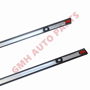 Sabuk luar jendela, 2 buah, cetakan sabuk luar jendela, untuk Toyota Land Cruiser 80 Series 1991-1997 Chromed Quarter Glass Beltline Trim - Product Image 4