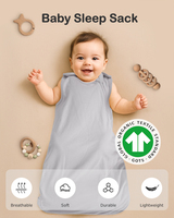 Gigoteuse en coton pour bébé nouveau-né, respirante, antibactérienne, écologique, toutes saisons, pour nouveau-né et bambin