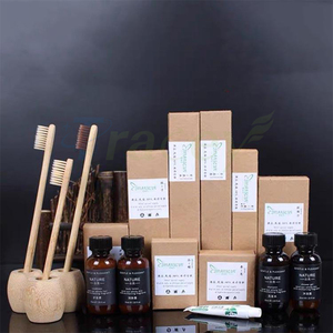 Kit Dental de Bambú Ecológico y Biodegradable con Diseño Personalizado, Cepillo de Dientes y Pasta Dental para Hoteles, Restaurantes y Viajes, Libre de BPA - Product Image 3