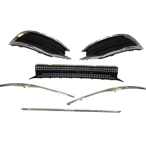 ชุดตะแกรงกันชนหน้าสไตล์ Maybach รุ่น W222 OE Upgrade สำหรับรถยนต์ Mercedes <span class=keywords><strong>Benz</strong></span> S Class S400 S450 <span class=keywords><strong>S500</strong></span> <span class=keywords><strong>ปี</strong></span> 2018-<span class=keywords><strong>2020</strong></span> - Product Image 3