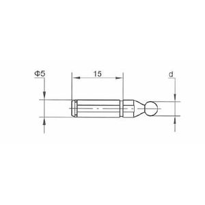 Interchangeable spheres for digital <b>micrometers</b> - Product Image 2