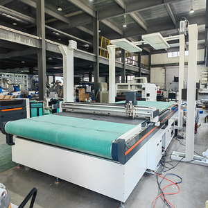 JX Trung Quốc Chất Lượng Cao CNC Dao Quay Da Thật Cắt Da Tự Nhiên May Mặc Máy Cắt - Product Image 3