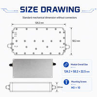 Module d'amplificateur de puissance professionnel 50W 100W PA, carte amplificateur émetteur-récepteur