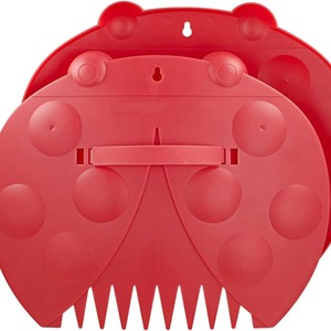 Plastic Leaf Clip Red Thickened Wear Resistant Garden Rake For Cleaning Leaves And Branches Manual <b>Pick</b> <b>Up</b> <b>Tool</b> - Product Image 2
