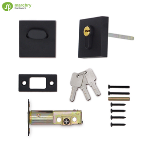 ตัวล็อกล็อกล็อกสังกะสีอัลลอยรูปทรงสี่เหลี่ยมสีดำ - Product Image 3