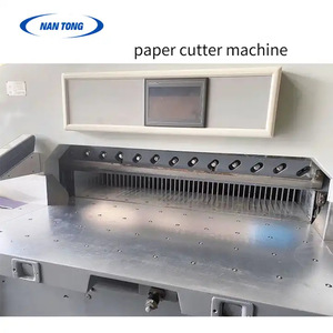 Machine à découper le papier de Nantong avec système de contrôle PLC pour découpe et pliage - Product Image 2