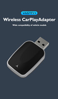 Adaptateur sans fil Android Auto et Apple CarPlay CP07 avec connexion automatique rapide, mini USB, garantie 1 an - Compatible universel