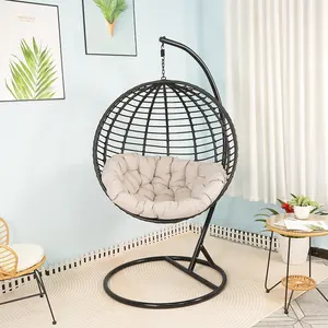 Rattan Balcony Furniture Outdoor Swings Chair Garden Out Door Hanging Egg Swing Chair