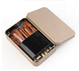 En gros 12 PCS NKD Boîte En Métal kits De <span class=keywords><strong>Pinceaux</strong></span> De <span class=keywords><strong>Maquillage</strong></span> <span class=keywords><strong>Pas</strong></span> <span class=keywords><strong>Cher</strong></span> pinceau De <span class=keywords><strong>Maquillage</strong></span> ensemble - Product Image 4