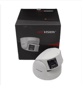 Cámara Tipo Torreta Panorámica HIK DS-2CD3387G2P-LSU/SL Original de 8MP 4K ColorVu, Audio Bidireccional, Detección de Personas y Vehículos, IP67, PoE - Product Image 1