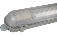 Led Waterproof Tube Waterproof Led Light Fixture Led Ip65 Tri-proof Waterproof Led Tube Light Fixture