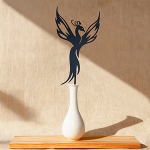 Mariposa Artificial de Metal y Láser para Jarrón, Adornos Fáciles de Colocar, Decoración del Hogar - Product Image 3