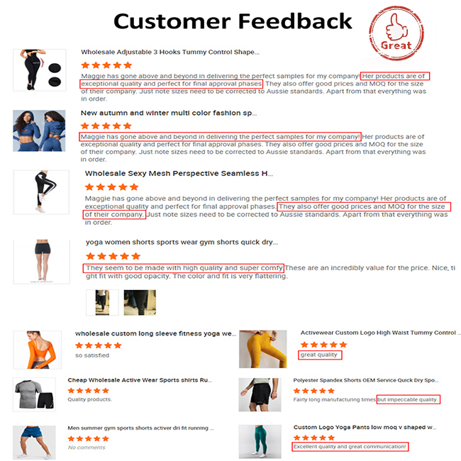 Feedback dei clienti