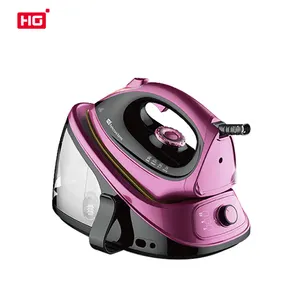 2200W 900Ml Large Capacity Steam Iron Station Electric Industrial Steam Press Iron With Boiler