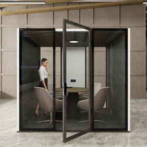 Cabina Telefonica Modulare Prefabbricata Insonorizzata per Ufficio Open Space, Ideale per Chiamate e Riunioni - Product Image 5