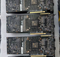 Untuk GeForce RTX 2080 Ti 22GB GDDR6 Turbo Modifikasi Kipas Desktop Bekas GPU untuk Pemetaan AI Asal Cina