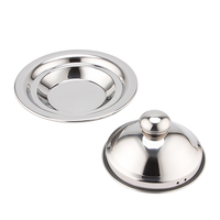 Tajine marocain avec couvercle en acier inoxydable, ensemble de casseroles et faitouts pour soupes et bouillons