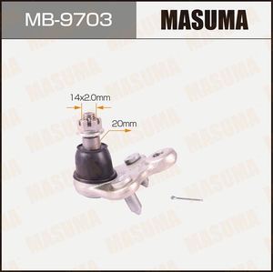 MB-9703 MASUMA ลูกหมากกันโคลง อะไหล่รถยนต์จากโรงงาน 51220-STK-A01 สำหรับ HONDA - Product Image 3