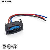 Connecteur de bobine d'allumage femelle en cuivre à 3 broches pour moteur automobile Ford, indice de protection IP67, 12V, faisceau de câblage AWG18