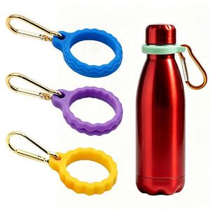Silicone Cup Rings Anti-Slip Mug Bands Food Grade Elastic <b>Rubber</b> Sleeve for Tumblers Multicolor Set - Product Image 2