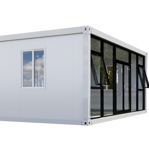 Cabane de pêche respirante <span class=keywords><strong>à</strong></span> connexion par boulons, en kit, avec plancher en MGO et terrasse en bois, idéale <span class=keywords><strong>pour</strong></span> location de vacances en bord de lac - Product Image 2
