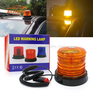 Haute luminosité 30LED lampe d'avertissement Flash rotative 30V toit éclater lumière clignotante aspiration magnétique accessoire intérieur pour voitures autobus - Product Image 6