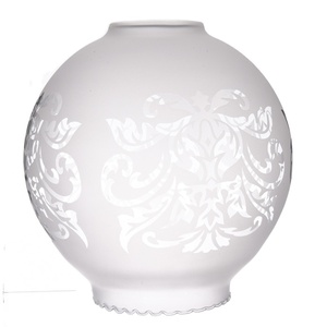 Commercio all'ingrosso <span class=keywords><strong>giallo</strong></span> a coste globo di vetro <span class=keywords><strong>paralume</strong></span> con G9 filo sfera <span class=keywords><strong>paralume</strong></span> in vetro per luci lampadario - Product Image 1