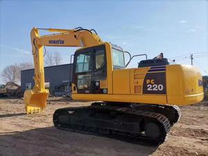 Machine de creusement de puits multifonctionnelle Excavatrice d'occasion Komatsu PC220 Digger Well Digger Used Digger - Product Image 2