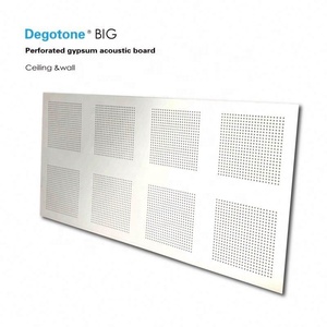 Nhà máy chất lượng cao đục lỗ tấm thạch cao đục lỗ loại tấm thạch cao tấm cách âm bằng chứng bọt - Product Image 1