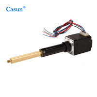 Mini actionneur linéaire hybride Nema 8 0,02 mm/étapage 0,1 kg/600 pps 5,28 V 20x20 mm pour équipement médical