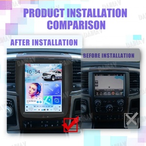 Radio para Auto con Android Auto para Dodge RAM 1500 2500 2013 2014 2015 2016-2018, Pantalla Táctil, Estéreo, GPS, Navegación, Carplay, Multimedia - Product Image 3