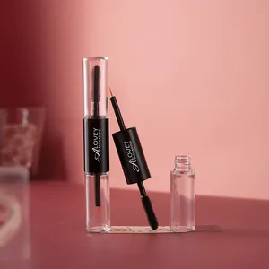 PETG-Máscara de doble cara y delineador de ojos, contenedor de doble cara y tubos de delineador de ojos, 8ml